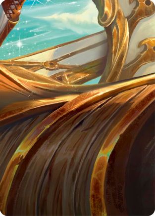 Image of Puffin, Full Steam Ahead // Marlynn, Treasure Hunter Double Sided Art Card (Bottom Center) - GEM Pack 2
