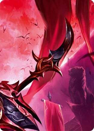 Image of Lyath Goldmane, Vile Savant // Pleiades, Superstar Double Sided Art Card (Top Center) - GEM Pack 3