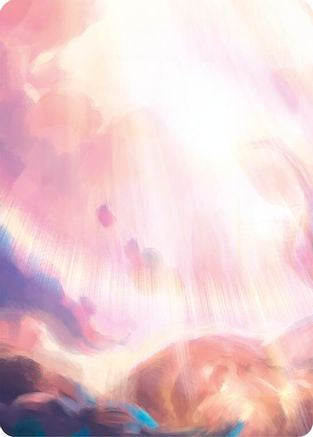Image of Enlightened Strike // Shelter from the Storm Double Sided Art Card (Top Right) - GEM Pack 4