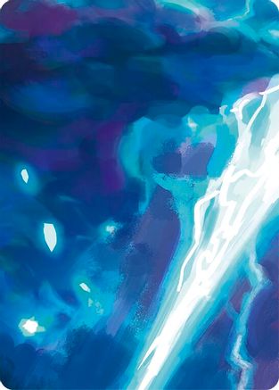 Image of Enlightened Strike // Shelter from the Storm Double Sided Art Card (Bottom Right) - GEM Pack 4
