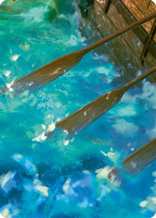 Image of Treasure Island // High Seas Map Doubled Sided Art Card (Bottom Center) - High Seas