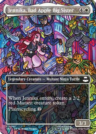 Image of Jennika, Bad Apple Big Sister (Borderless) (TMT-203) - Teenage Mutant Ninja Turtles