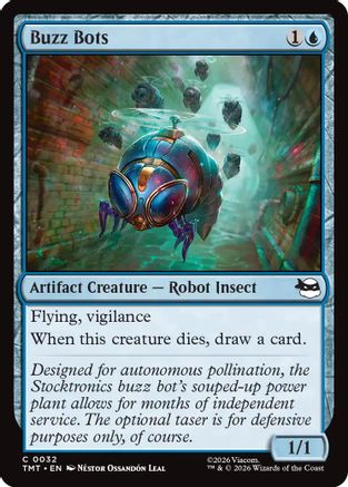 Image of Buzz Bots (TMT-032) - Teenage Mutant Ninja Turtles Foil