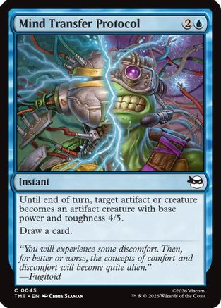 Image of Mind Transfer Protocol (TMT-045) - Teenage Mutant Ninja Turtles