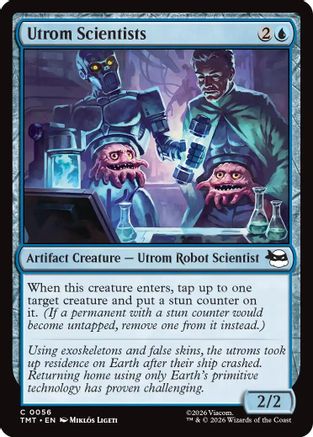 Image of Utrom Scientists (TMT-056) - Teenage Mutant Ninja Turtles