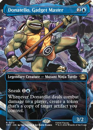 Image of Donatello, Gadget Master (Borderless) (TMT-212) - Teenage Mutant Ninja Turtles