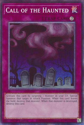 Image of Call of the Haunted (Collector's Rare) (MZMU-EN118) - Maze of Muertos 1st Edition
