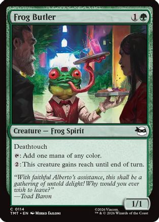 Image of Frog Butler (TMT-114) - Teenage Mutant Ninja Turtles Foil