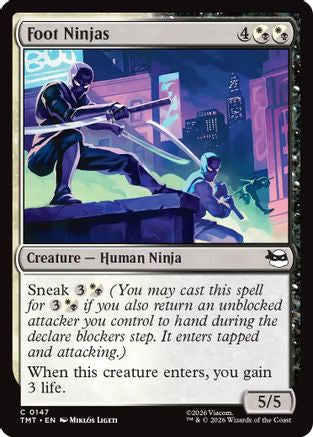 Image of Foot Ninjas (TMT-147) - Teenage Mutant Ninja Turtles