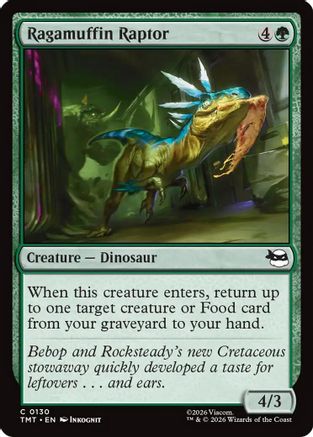 Image of Ragamuffin Raptor (TMT-130) - Teenage Mutant Ninja Turtles