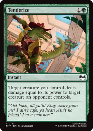 Image of Tenderize (TMT-133) - Teenage Mutant Ninja Turtles