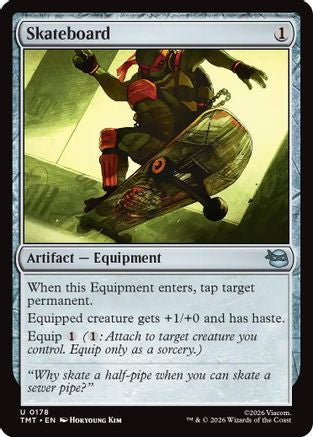 Image of Skateboard (TMT-178) - Teenage Mutant Ninja Turtles