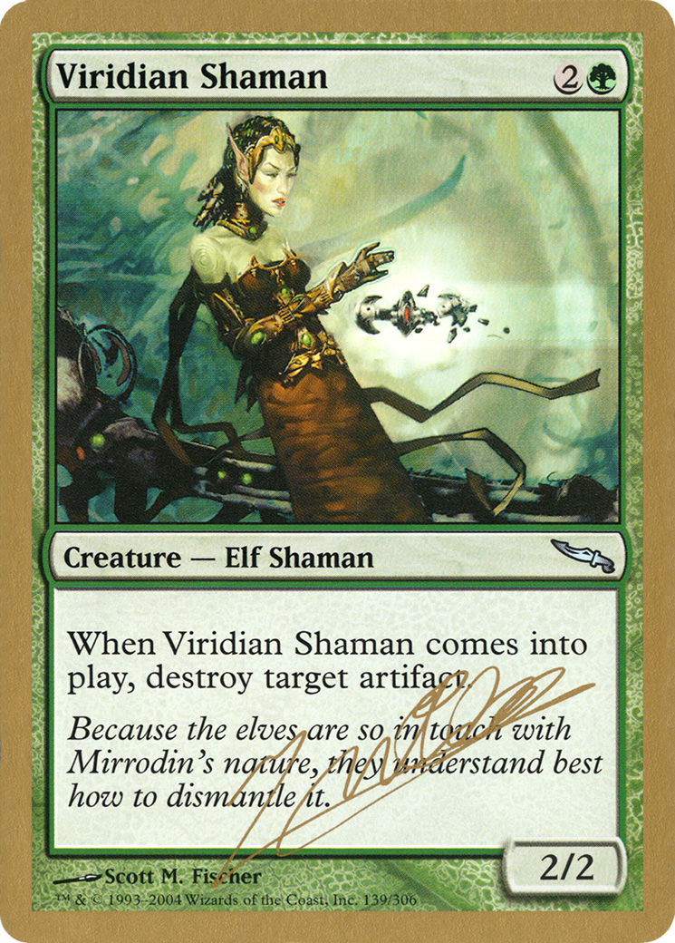 Image of Viridian Shaman (Julien Nuijten) [World Championship Decks 2004]
