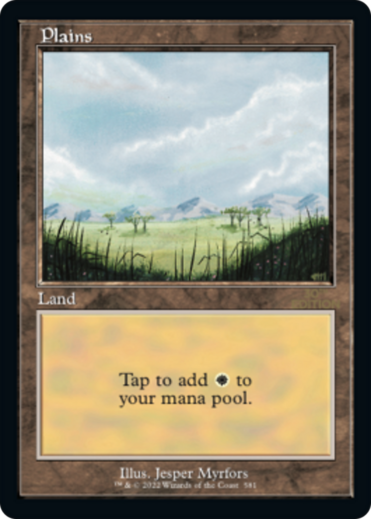 Image of Plains (Retro) (581) [30th Anniversary Edition]