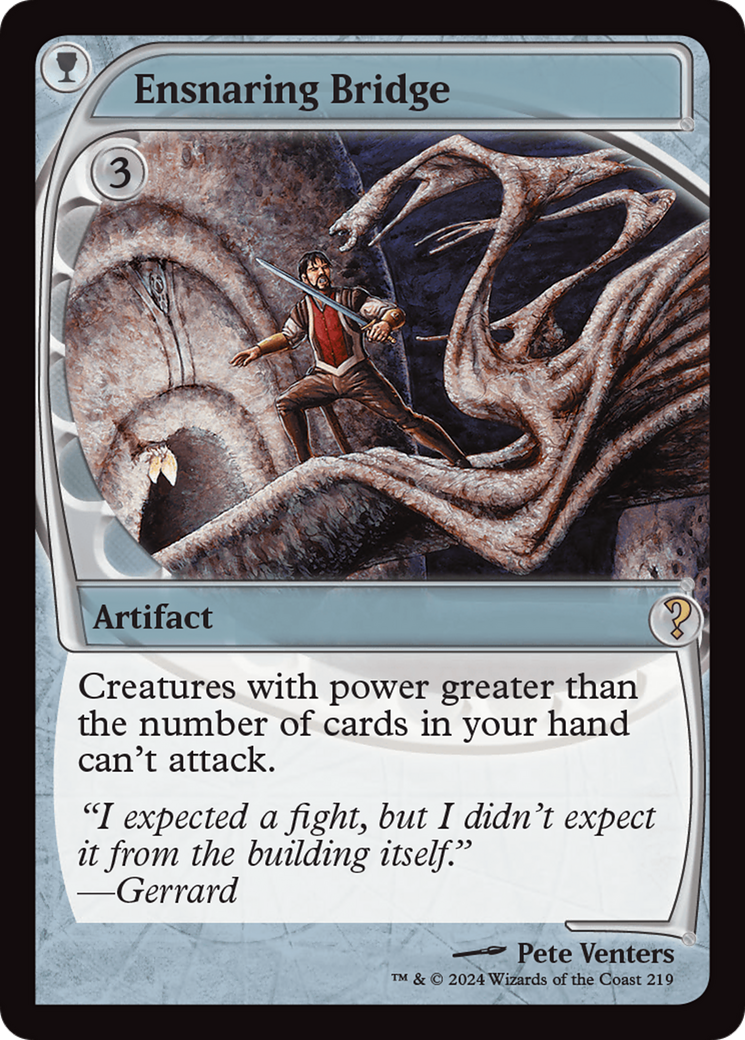 Image of Ensnaring Bridge (Future Sight) [Mystery Booster 2]
