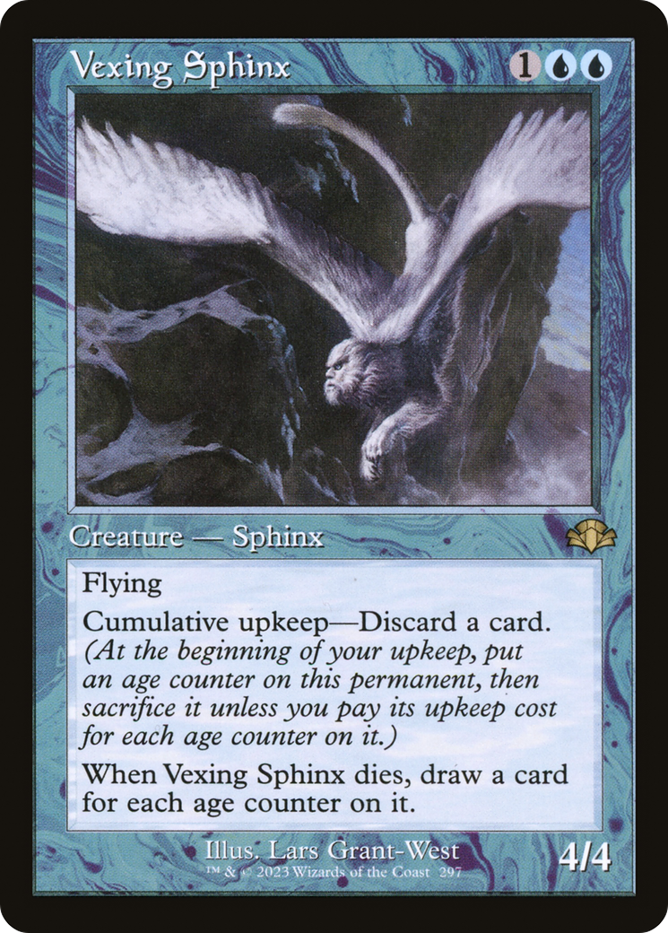 Image of Vexing Sphinx (Retro) [Dominaria Remastered]