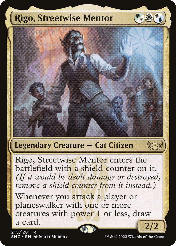 Image of Rigo, Streetwise Mentor [Streets of New Capenna]