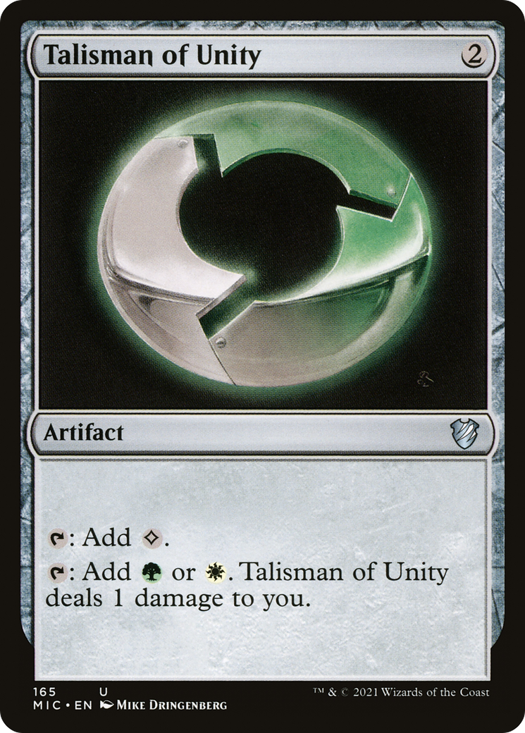 Image of Talisman of Unity [Innistrad: Midnight Hunt Commander]