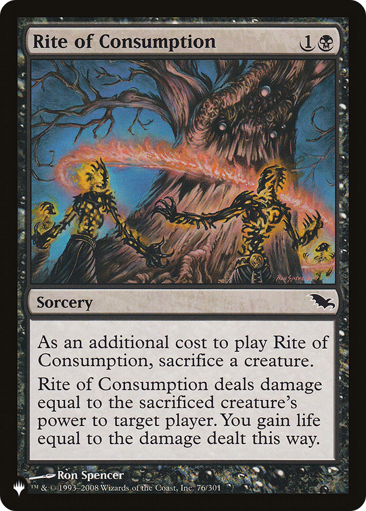 Image of Rite of Consumption [The List]