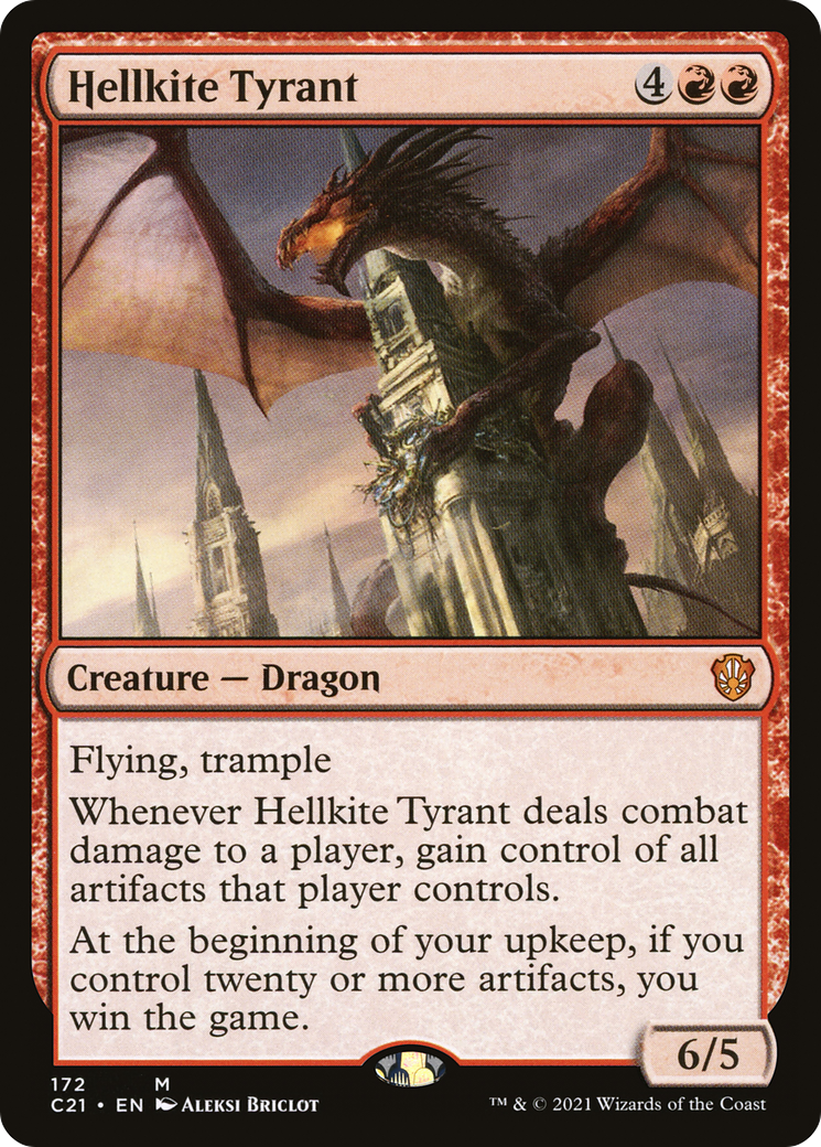 Image of Hellkite Tyrant [Commander 2021]