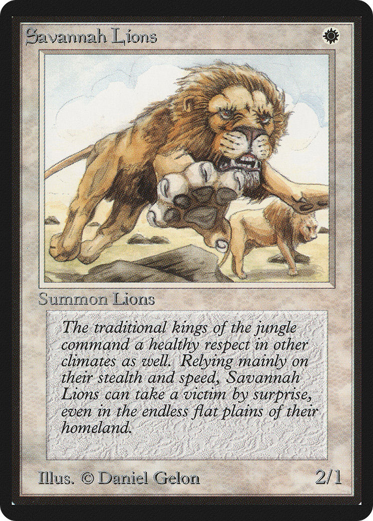 Image of Savannah Lions [Beta Edition]