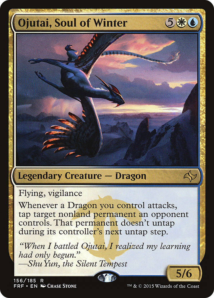 Image of Ojutai, Soul of Winter [Fate Reforged]