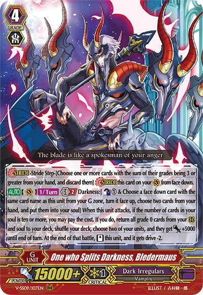 Image of One wholits Darkness, Bledermaus (V-SS09/107EN) [Revival Selection]