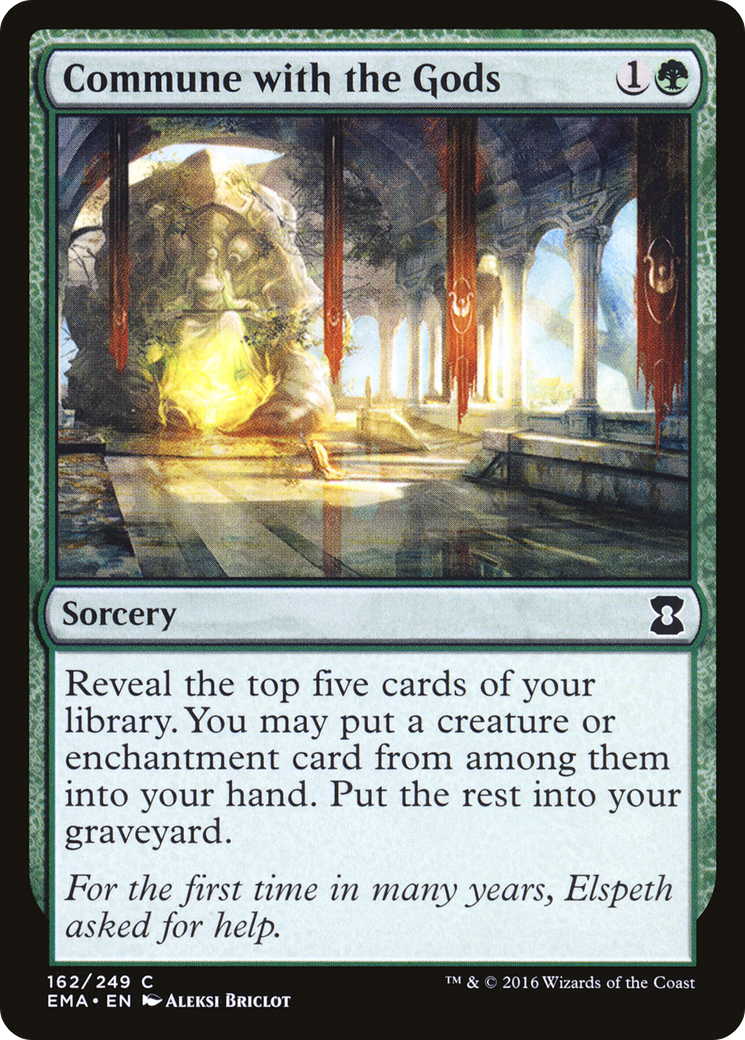 Image of Commune with the Gods [Eternal Masters]