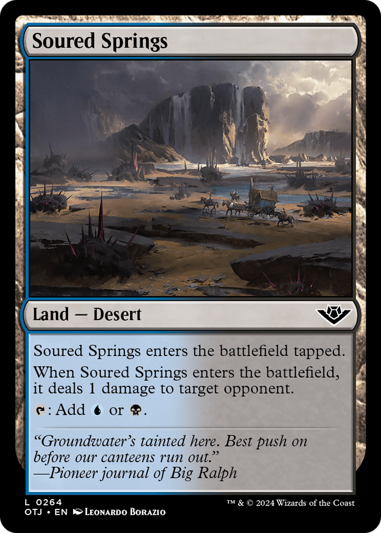 Image of Soured Springs [Outlaws of Thunder Junction]