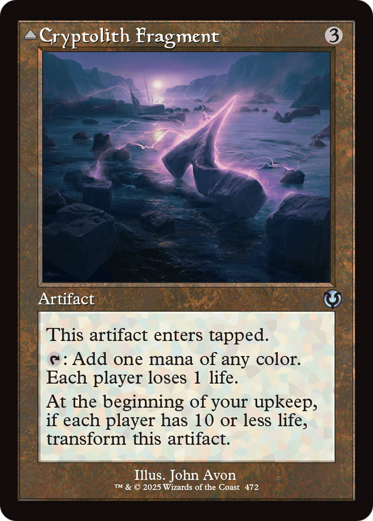 Image of Cryptolith Fragment // Aurora of Emrakul (Retro Frame) [Innistrad Remastered]