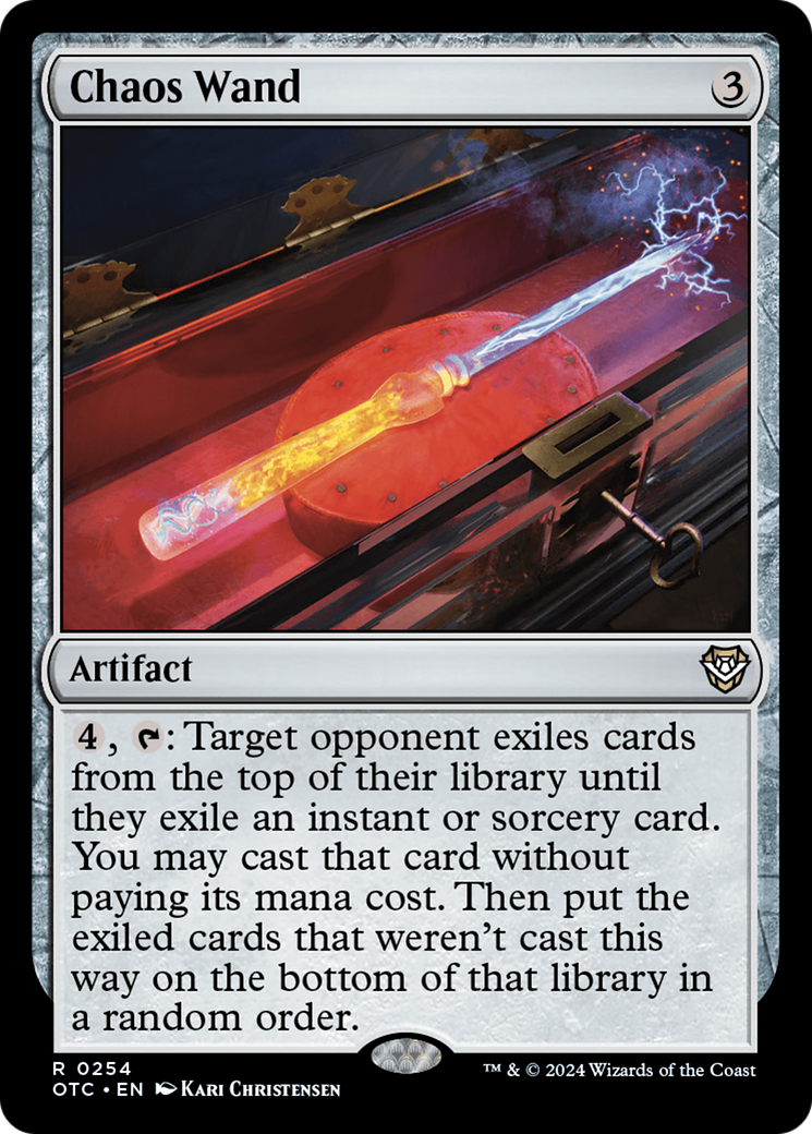 Image of Chaos Wand [Outlaws of Thunder Junction Commander]