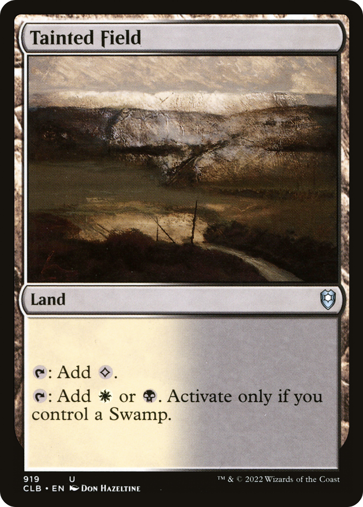 Image of Tainted Field [Commander Legends: Battle for Baldur's Gate]