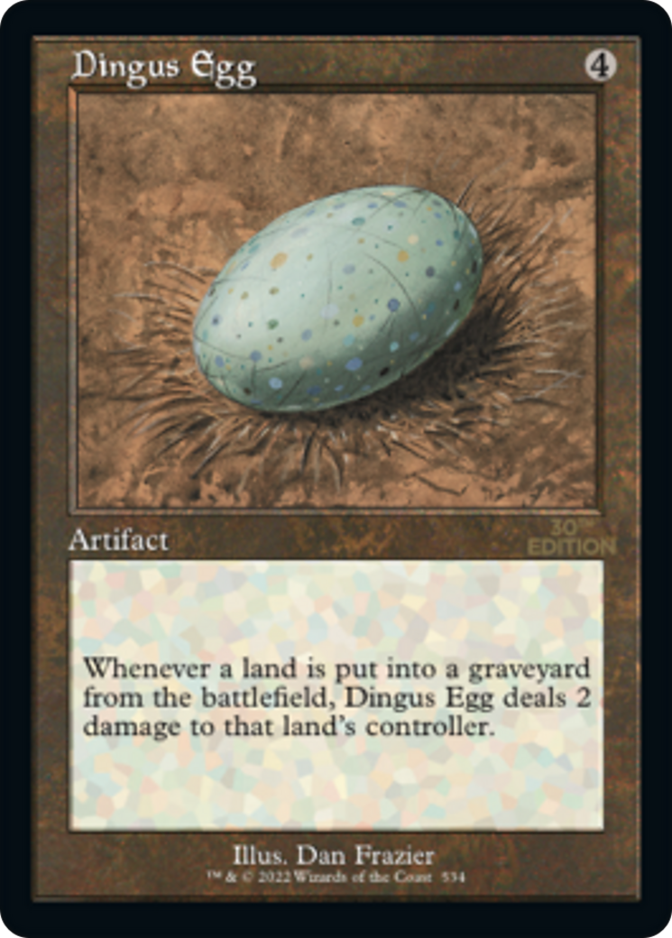 Image of Dingus Egg (Retro) [30th Anniversary Edition]