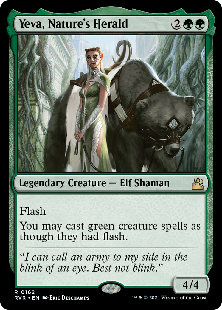 Image of Yeva, Nature's Herald [Ravnica Remastered]