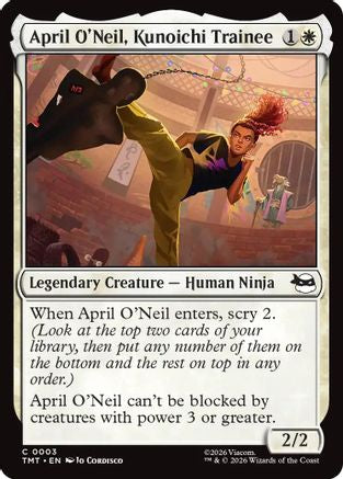 Image of April O'Neil, Kunoichi Trainee (TMT-003) - Teenage Mutant Ninja Turtles