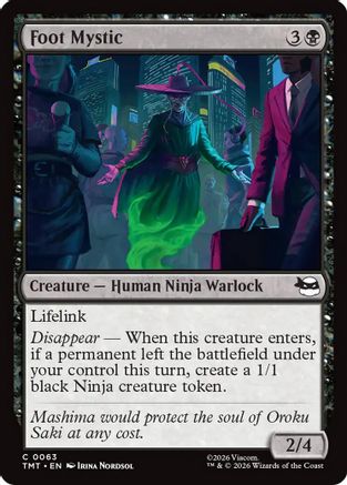 Image of Foot Mystic (TMT-063) - Teenage Mutant Ninja Turtles