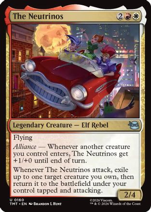 Image of The Neutrinos (TMT-160) - Teenage Mutant Ninja Turtles Foil