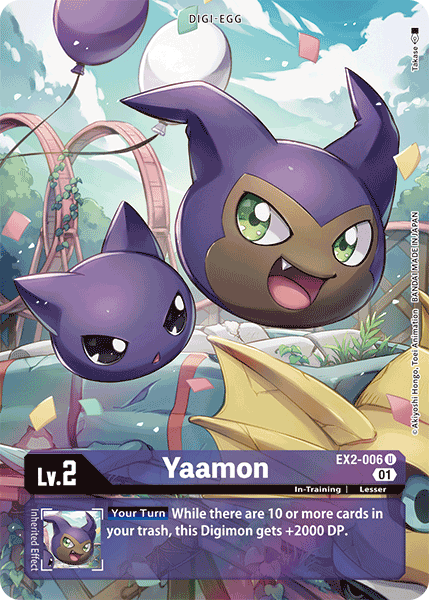 Image of Yaamon [EX2-006] (Alternate Art) [Digital Hazard]