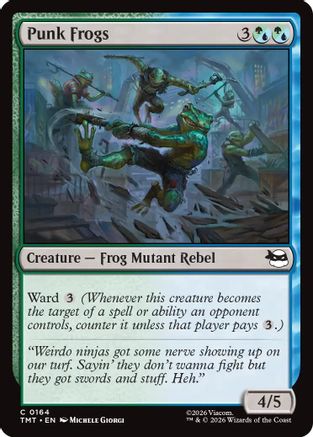 Image of Punk Frogs (TMT-164) - Teenage Mutant Ninja Turtles