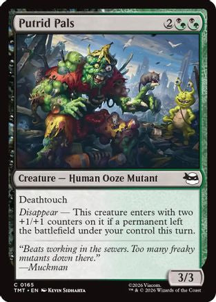 Image of Putrid Pals (TMT-165) - Teenage Mutant Ninja Turtles