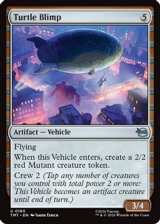 Image of Turtle Blimp (TMT-180) - Teenage Mutant Ninja Turtles