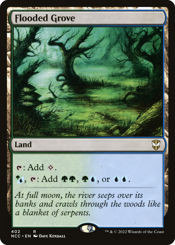 Image of Flooded Grove [Streets of New Capenna Commander]