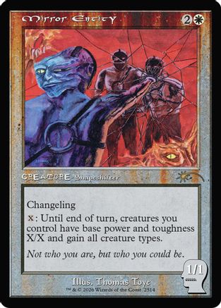 Image of Mirror Entity (SLD-2514) - Secret Lair Drop Series