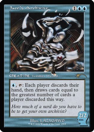 Image of Jace's Archivist (SLD-2515) - Secret Lair Drop Series Foil