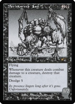 Image of Stinkweed Imp (SLD-2516) - Secret Lair Drop Series Foil
