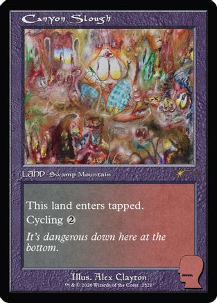 Image of Canyon Slough (SLD-2521) - Secret Lair Drop Series
