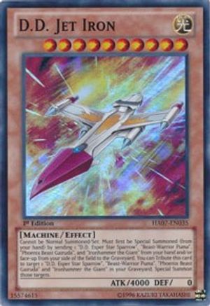 Image of D.D. Jet Iron [HA07-EN035] Super Rare