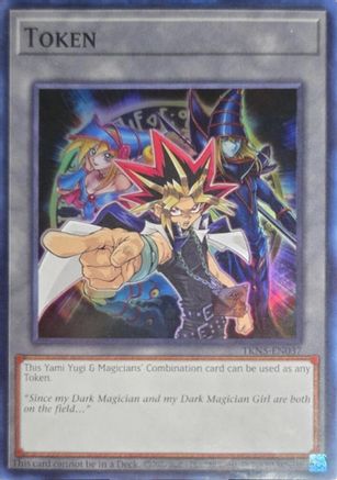 Image of Token: Yami Yugi & Magicians Combination (TKN4-EN037) - Yu-Gi-Oh! Tokens Unlimited