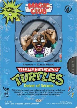 Image of Delver of Secrets (2367) (SLD-2367) - Secret Lair Drop Series