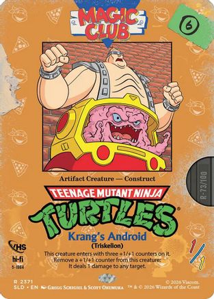 Image of Krang's Android - Triskelion (SLD-2371) - Secret Lair Drop Series Foil